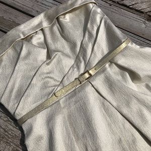 Pale Gold Party Dress